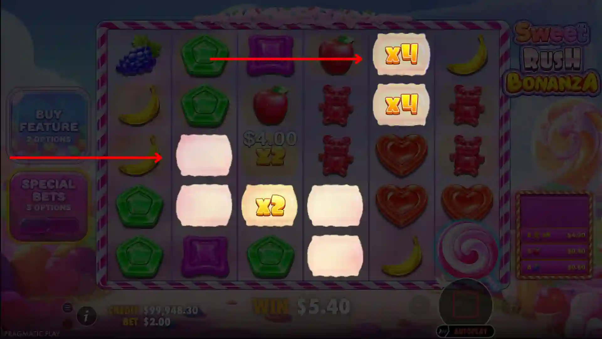 Multipliers after cascade win
